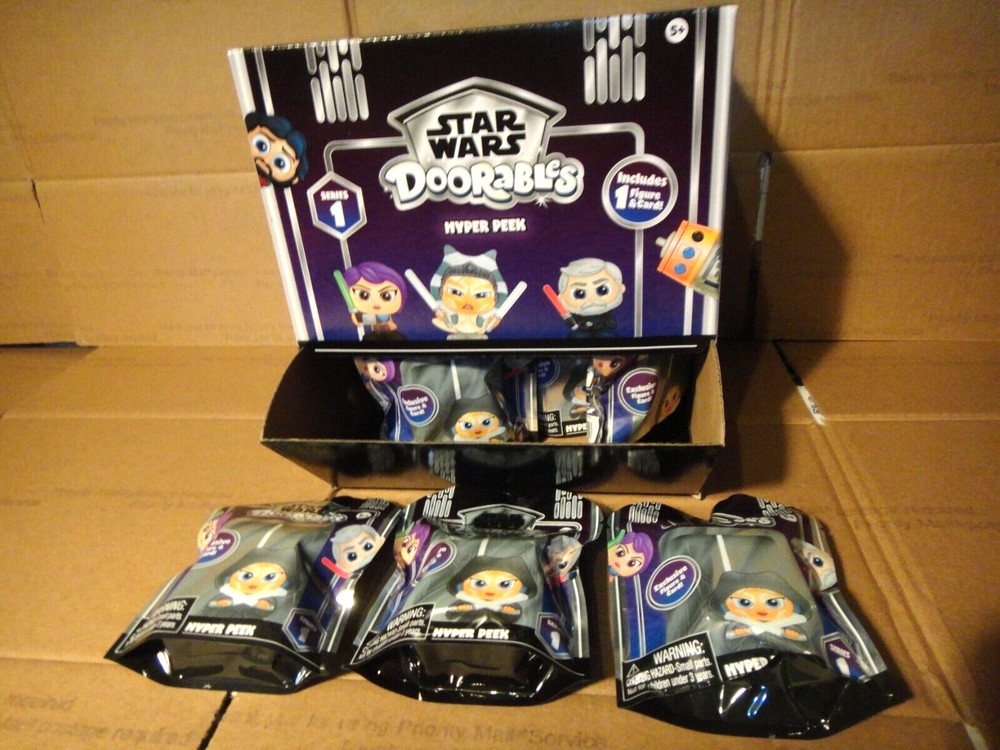 3 Pieces Disney STAR WARS DOORABLES series 1 blind bag HYPER PEEK figure new