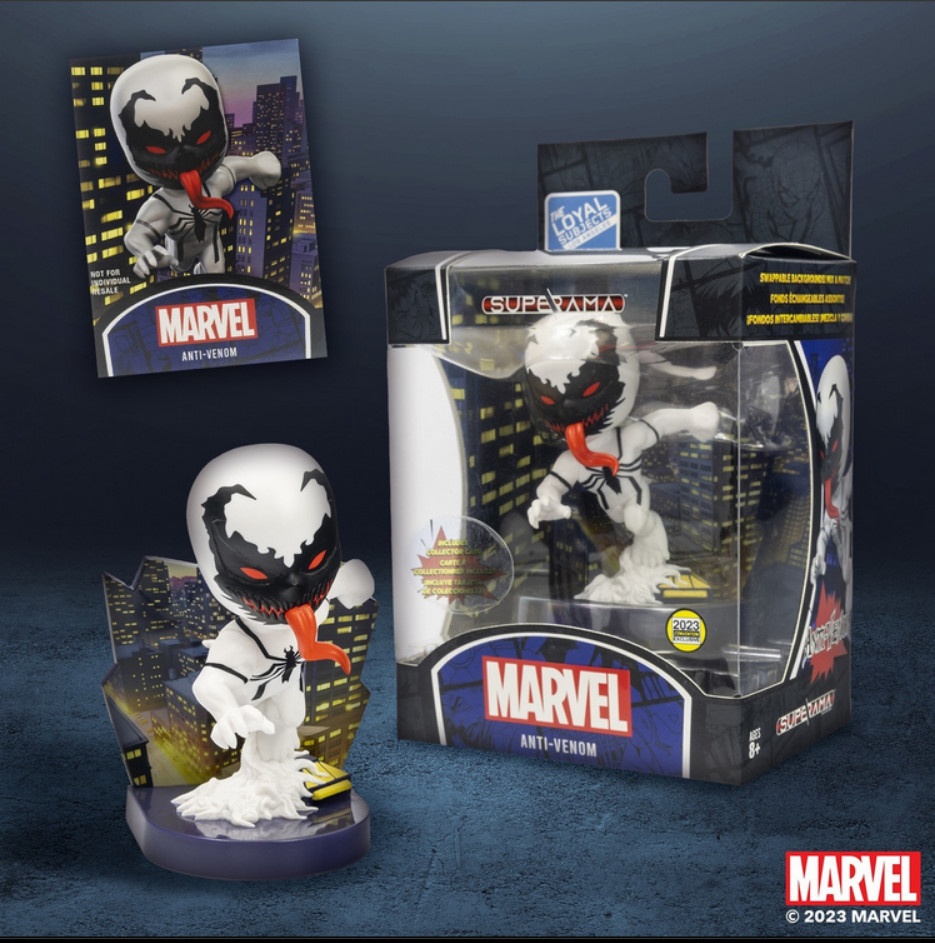 The Loyal Subjects Marvel Studios Superama Anti-Venom 2023 San Diego Comic Con