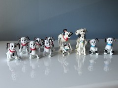 Lot Of 12 Vintage 1990’s Disney 101 Dalmatians PVC Toys Figures Dog