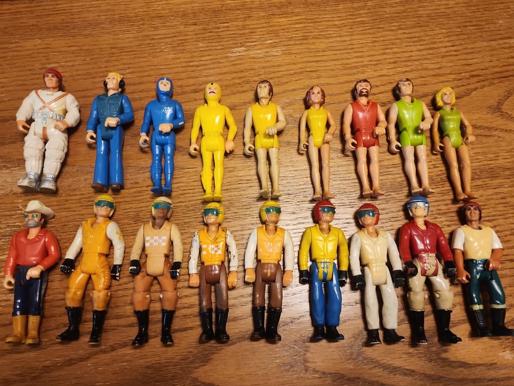 FISHER PRICE ADVENTURE PEOPLE FPAP 18 Divers Swimmers Racers Action Figure Lot