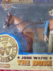 John Wayne The Duke Figure Dollor Dollar Horse w/Box Schylling 100 Years