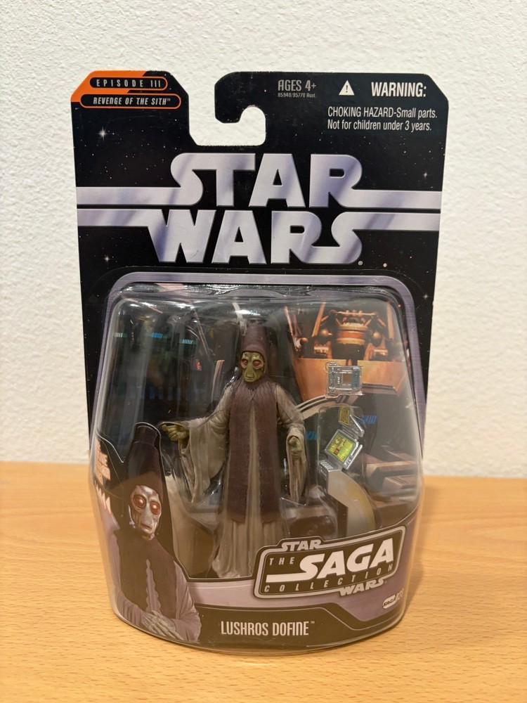 Star Wars The Saga Collection Lushros Dofine #023 2006 ROTS NEW NIB Unopened