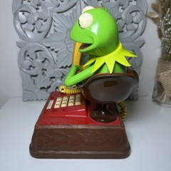 Vintage Kermit the Frog 1983 Telephone Rare Jim Henson Landline UNTESTED
