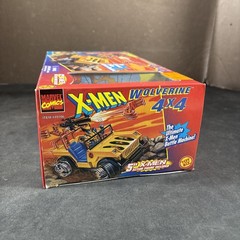 WOLVERINE X-MEN VEHICLE JEEP YELLOW ACTION FIGURE PLAYSET NEW SEALED TOY BIZ