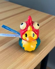 Disney Licensed Character Duck Moana Hei Hei Rubber Duck NWT