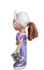 Lil Homies Fly Girl Plush + Flaca Sal Joka Child Action Figures Y2K Adult Owned