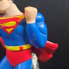 SUPERMAN Kid Care Bubble Bath Bottle 10oz (Empty) 1996 Animated Adventures