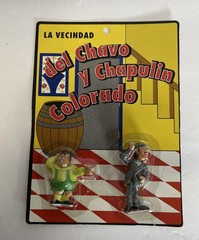 1994 El Chavo Del Ocho & Chapulín Colorado Figure Set Of 8 Sealed Mexico (New)