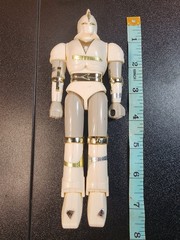 Bandai Power Rangers 1995 Alien Ninja White Battle Borg Action Figure MMPR