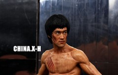 CHINA.X-H Fist of Fury Kung Fu Master Lee 1/6 Resin Tribute Statue Li Xiaolong