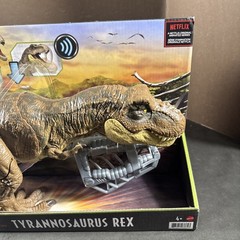 STOMP ‘N ESCAPE TYRANNOSAURUS REX JURASSIC WORLD CAMP DINO HUGE 21’ FIGURE T-REX
