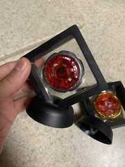 Beyblade Gold/Red Rock Leone & Storm Pegasis
