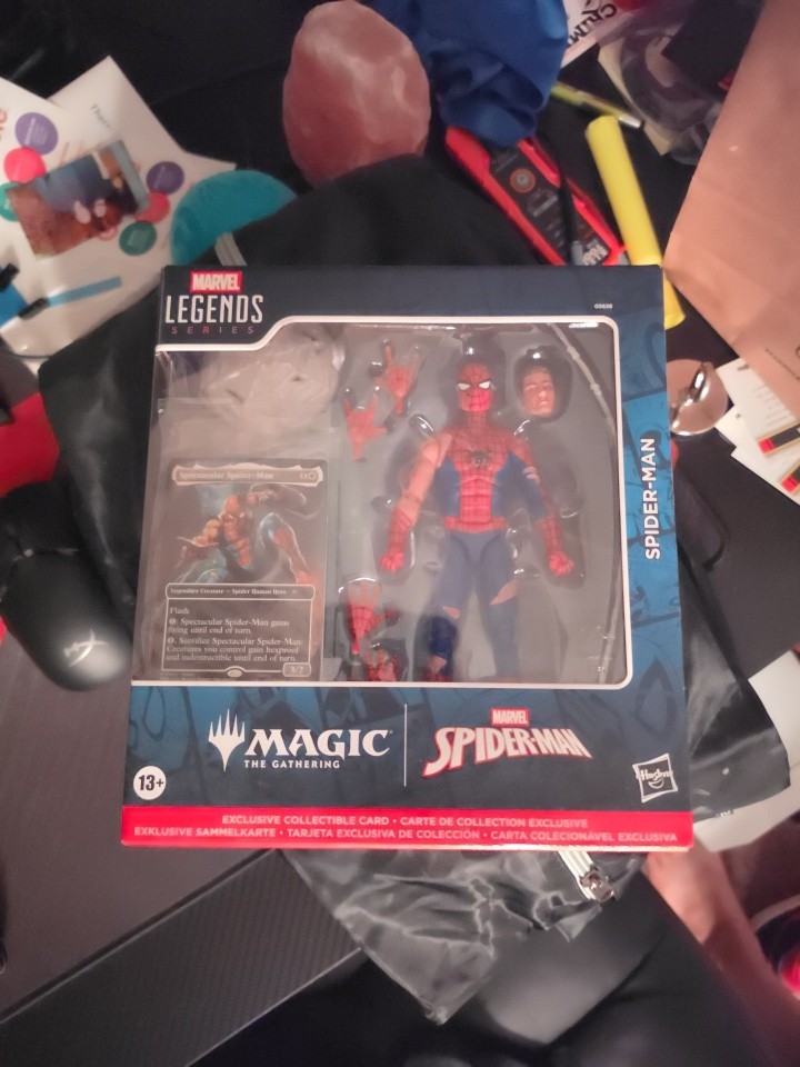 Hasbro Marvel Legends x Magic The Gathering Spider-Man Action Figure Brand New