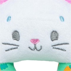 Hop Little Bunnies Sensory Rattle for Babies 3 and Up Tactile Stimulation