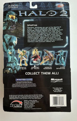 Halo 2 Series 7 Cyan/White Stripes Spartan Joyride Studios 2006! NEW! VERY RARE!