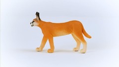 SCHLEICH 14867 Caracal Female Wild Life Toy Figurine for children aged 3-8 Years