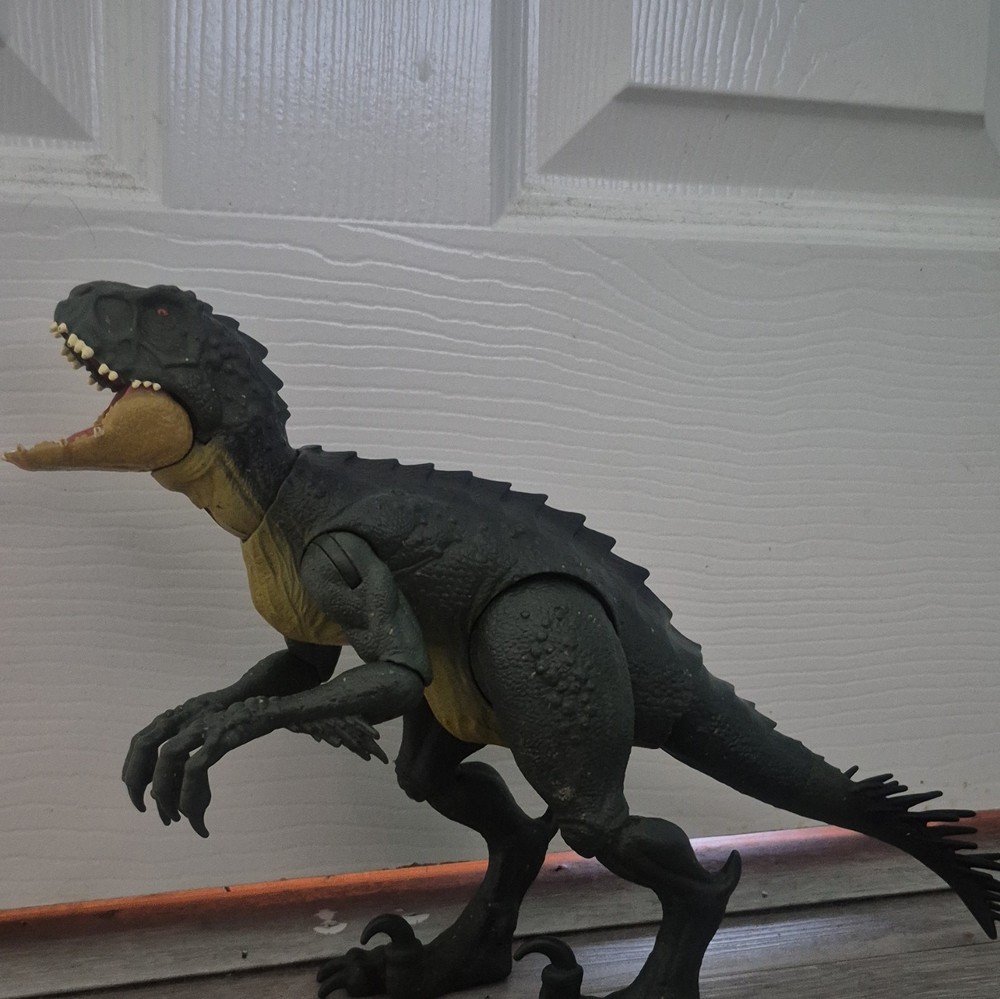 Mattel Jurassic World Camp Cretaceous Slash ‘N Battle Scorpios Rex Dinosaur 12″