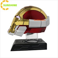 Iron Man MK17 Heart Breaker Helmet 1/1 Wearable English Voice-controll Mask Toy