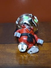 Ryan’s World Toy Ninja Robot Action Figure Silver Chrome Bonkers Toy 3”
