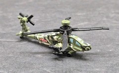Micro Machines Military Bell AH-64A Apache Longbow Helicopter Vintage Galoob