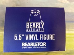 Bearly Bearletor Electric Skeletor 5″ MOTU Black Light Plastic Empire Available