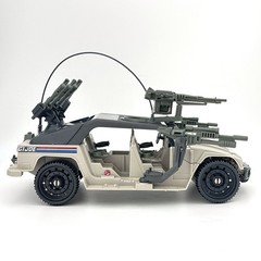 1990 GI Joe HAMMER JEEP 100% COMPLETE. UNBROKEN ANTENNA ** MINTY **