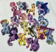 My Little Pony Hasbro Ponies Brushables Equestria Girls Lot Of 60+ MLP