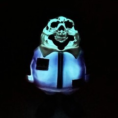Joker Skull X-Ray GID MC Supersized Sofubi Figure by Secret base x Ron English