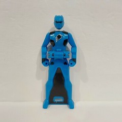 Gokaiger Power Rangers Megaforce 3″ Jungle Fury Blue Ranger Key Candy Toy Figure