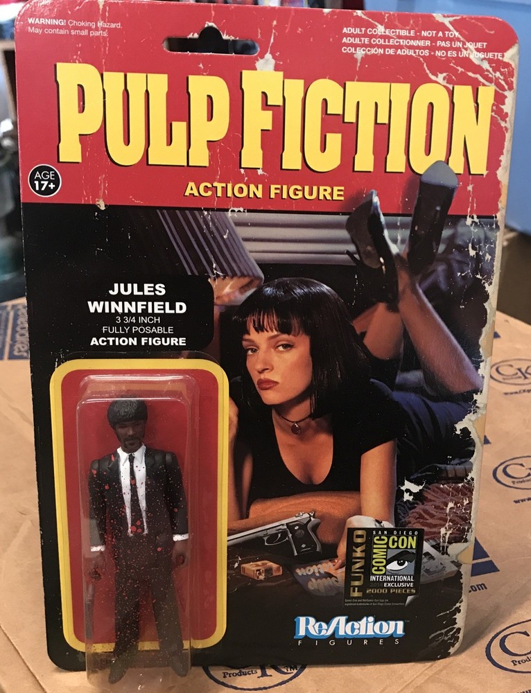 Pulp Fiction Comic Con Blood Splatter Jules Winnfield Figurine. ( W1 )