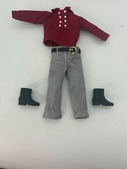 The Monkees FOR 8 Inch Figure RED BAND OUTFIT READ COMPLETE