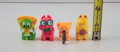 Hasbro Lost Kitties Board Game Figures Replacement Pieces Set of 4 – Rare