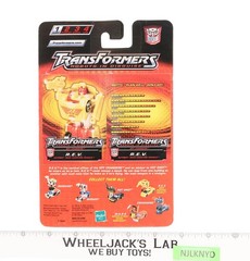 R.E.V. Spy Changers Transformers Robots in Disguise 2001 Hasbro NEW SEALED