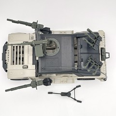 1990 GI Joe HAMMER JEEP 100% COMPLETE. UNBROKEN ANTENNA ** MINTY **