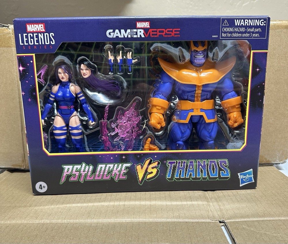 Marvel Legends Series Gamerverse Psylocke vs. Thanos Exclusive IN HAND US SELLER