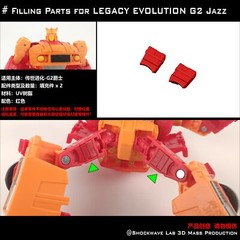 Shockwave Lab Filling Parts Upgrade Kit For Legacy United Evolution Kingdom