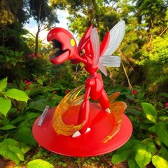 Pokemon Funism – Scizor Anime Brand New Figure Display Johto Region