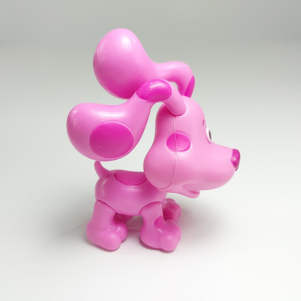 Blue’s Clues Magenta Poseable Action Figure 2019 Pink Puppy Dog 2.5″