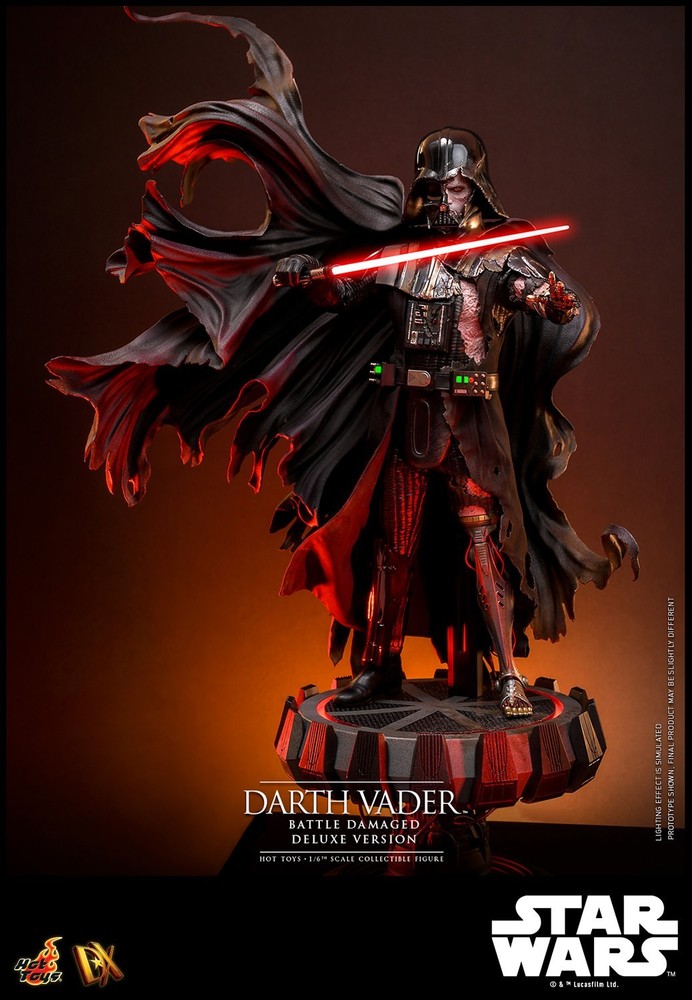 Hot Toys Star Wars Darth Vader DX45 Battle Damaged Deluxe Version ⅙ Scale Figure