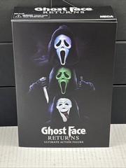 NECA Ultimate Ghost Face Returns New 2026 Scary Movie Scream Figure Ghostface