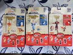 Avatar The Last Airbender Mattel Air Series 2006 Aang, Sokka & Zuko