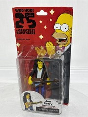 NECA The Simpsons 25 Greatest Guest Stars Series 4 JOE PERRY Figure READ