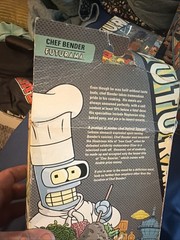 Futurama Toynami Figure Chef Bender Complete Wow!!! Roberto Build A Bot BAF