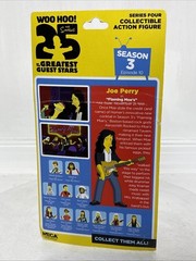 NECA The Simpsons 25 Greatest Guest Stars Series 4 JOE PERRY Figure READ