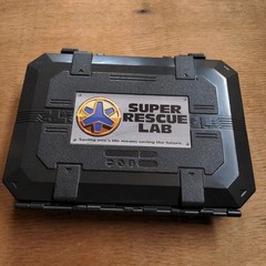 GoGoFive Super Rescue Lab Lightspeed Rangers Vintage Toy Bandai 12 x 10 x 5 inch
