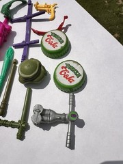 Vintage Lot Of TMNT Teenage Mutant Ninja Turtle Accessories (see Photos)