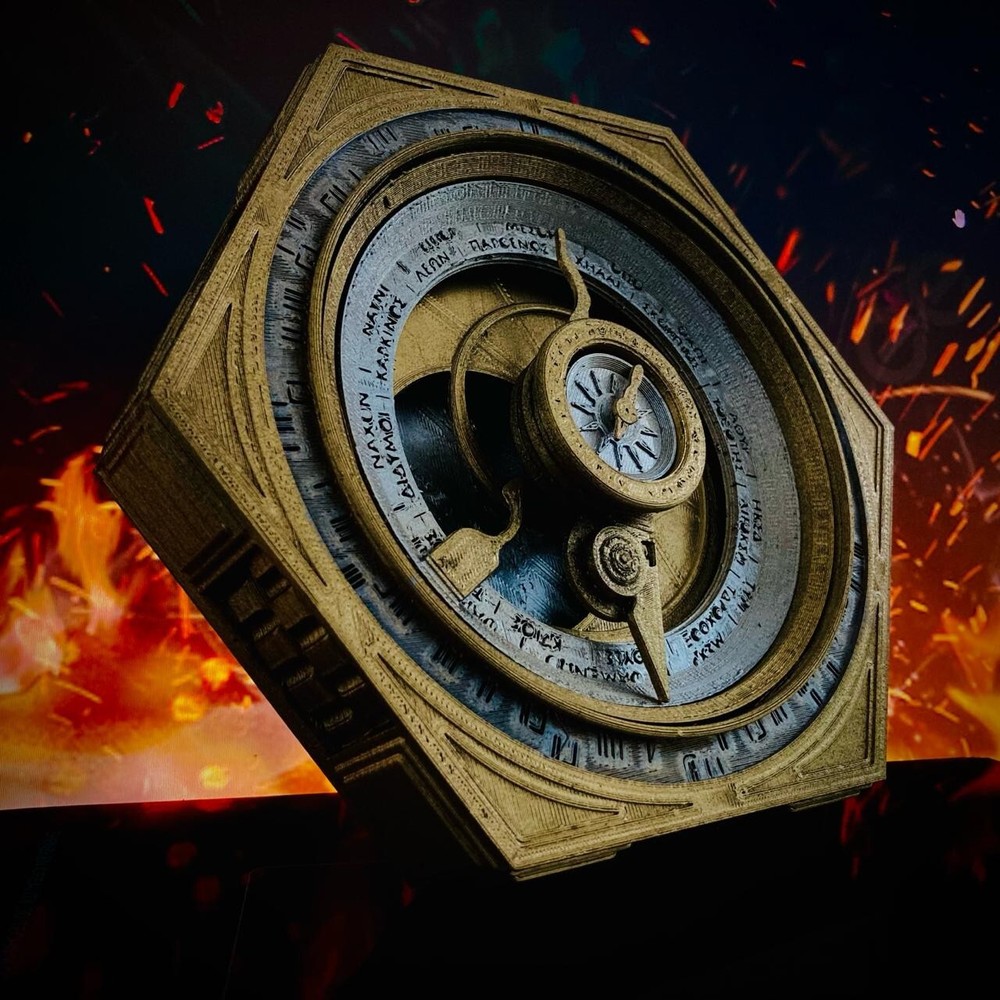 Archimedes Dial (Painted) – (Life Size – 1:1 Scale) Shipping to Spain