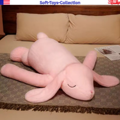 Giant Bunny Plush Toy Long Stuffed Rabbit Pillow Kids Gift