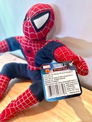 Toy Biz Rare Spider-Man Poseable Plush 2002 Columbia Pictures Item 43779