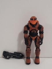 Halo Spartan Mixed Lot Action Figures w/ Warthog Vehicle & Accessories